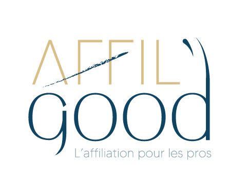 Logo d'Affil'Good avec le slogan "L'affiliation pour les pros.